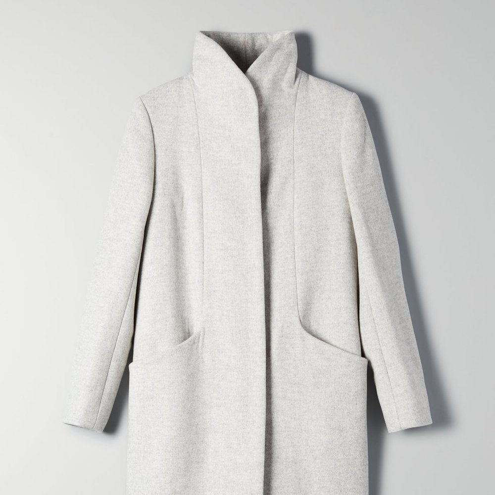 Aritzia Cocoon Long Coat